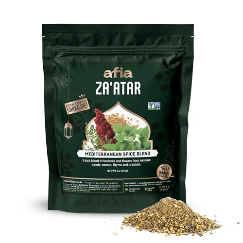 Afia - Za’atar Seasoning | Mediterranean Spice Blends for Manoush...