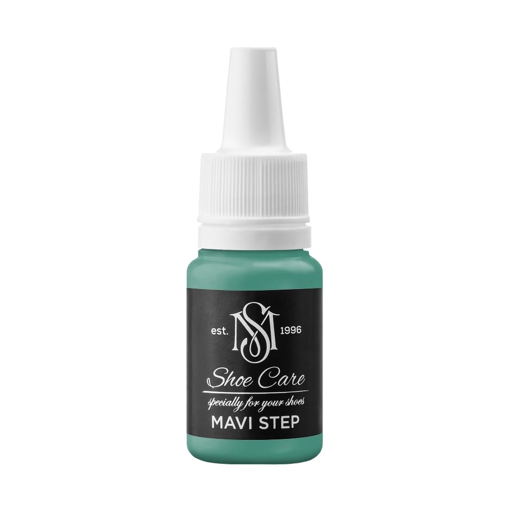 Peinture cuir haute couvrance Vert Forêt Intense MAVI STEP NCS S 4030-B90G pour chaussures