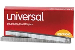 UNV79000: Universal Standard Chisel Point Staples (210 count)