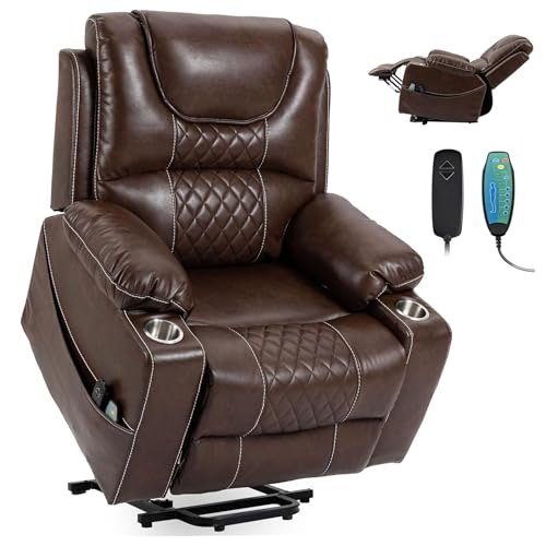 RHHVVR Oversized Power Lift Recliner 400 LBS