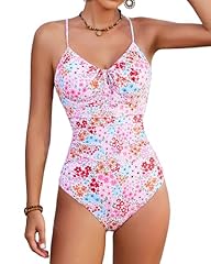 Pink One Piece Swimsuit