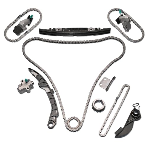 Timing Chain Kit Compatible with Nissan Pathfinder Infiniti QX60 3.5L 2017-2024 V6 VQ35DD Engine Replaces# 130286KA0A 130706KA1C 150436KA0A 130286KA1B