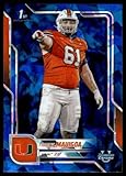 Football Trading Card 2025 Bowman University Chrome Sapphire #29 Francis Mauigoa NM Near Mint