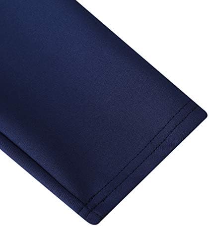 KOJOOIN Women's Bolero Long Sleeve Cardigan Open Front Cropped Cardigan Slim Shrug A-Dark Blue M