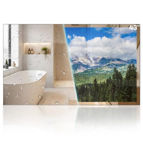 Elecsung 43 inch 4K Smart Mirror TV