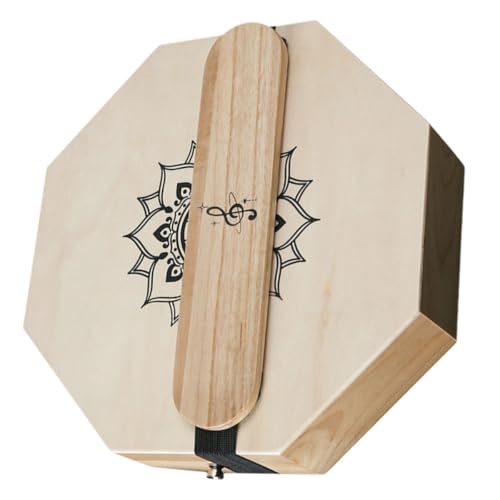 Cajon en bois octogonal léger pour performances live acoustiques