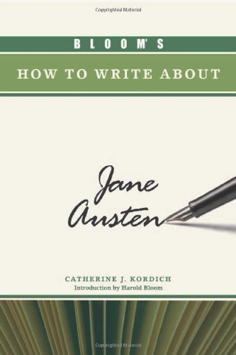 Bloom's How to Write about Jane Austen (Bloom's How to Write about Literature)