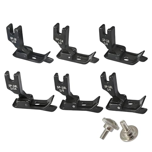 Pies de prensa industrial para máquina de coser 6 piezas miniatura 3