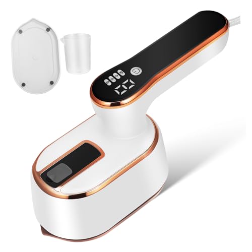 Ciieeo Portable Handheld Garment Travel Iron Steam Mini for Wrinkles Fabric Ironing Machine Us Plug