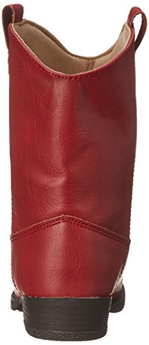 Baby Deer, Faux-leather, Rubber-soled, Kids Pointed Toe Western Boot for Boy or Girl Children with Ornamental Cowboy Stitching3