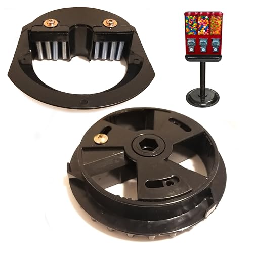 Bulk Candy Dispenser Wheel for Gumball Machine - Adjustable Candy Wheel for 3 & 4 Head, Triple Shop, Triple Time, Triple Pod, Titan Triple & 4 in 1 Vending Machine - Candy Machine Replacement Part image 5