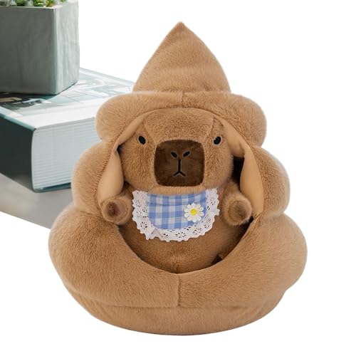 Capybara - Peluche genérico de Capybara, con nido suave, para regalo de cumpleaños, Navidad, decoración de dormitorio, salón o hogar