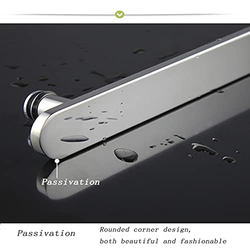 Poignée de porte de douche de rechange en inox poli pour paroi vitrée luxe - 5