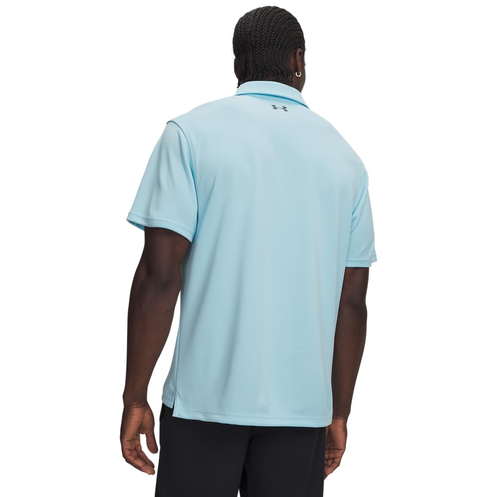 Under Armour Herren Tech Polo Shirt Blau M – Ansicht 2