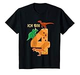 Dieses lustige Geburtstagsshirt 4 Jahre Junge ist ein tolles Geschenk zum 4. Geburtstag für Mädchen und Jungen, die Dinos mögen.