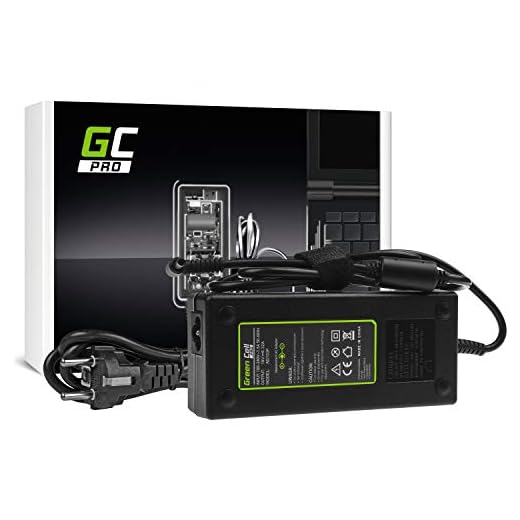 GC PRO nätdel för Asus N501 N501J N501V N501JW N501VW ROG G501 G501J G501V laptop laddare inkl. strömkabel (19V 6.32A 120W)