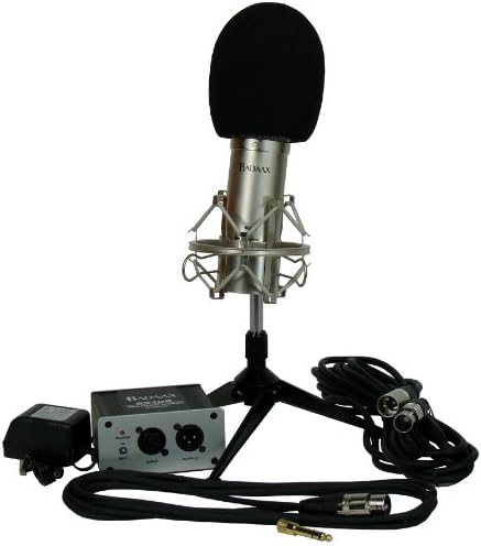 BadAax SP510 FET Condenser Microphone with Phantom Power Supply and Case