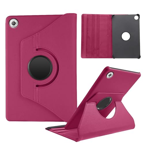 Heremore Custodia Cover Compatibile con Huawei Mediapad M5 8,4 Tablet, 360 Rotating Stand Case Premium Pelle Sottile e leggera