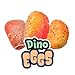Hawaii Candy Factory | Noms Dino Eggs- Da Pouch | Li Hing Lemon Peel Bursts | Local Hawaiian Favorite | Sweet, Sour, & Salty Gushers Candies (1.8 oz)