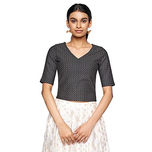 Image of global desi Women's Regular Tunic Blouse