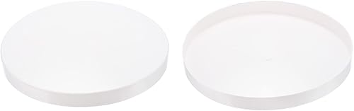 Miniatura 3 de PATIKIL Tapa de extremo de tubo de identificación de 9.843 in, protector de cubierta de tubo de poste de esgrima redondo para protección de tubería,