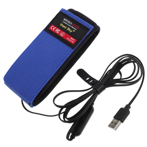 OSOLADY Chauffe-Objectif USB Ajustable pour Appareil Photo Et Télescope Prévention Condensation Et du Brouillard Niveaux De Chaleur Compatible Lentilles Jusqu