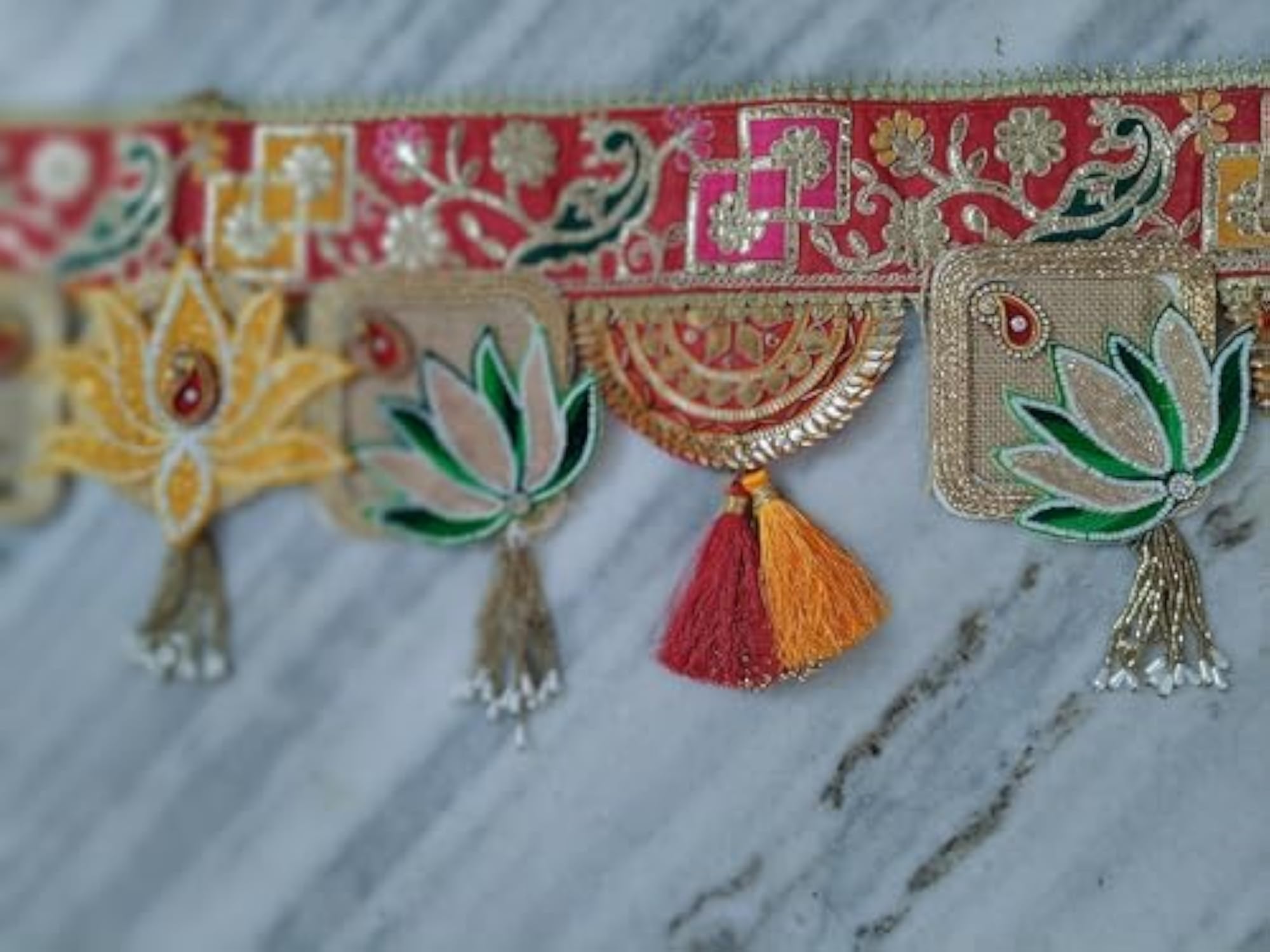 Handmade Decorative Toran for Main Door & Mandir Decoration