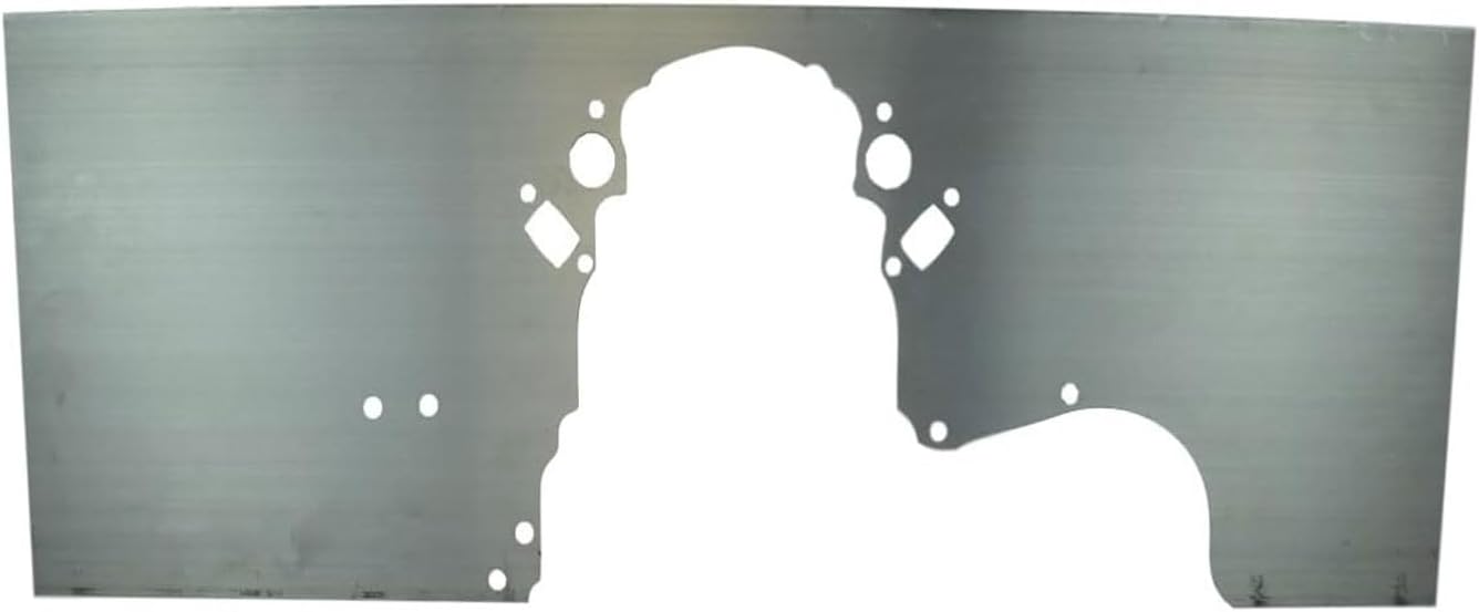 ICT Billet LSX Front Engine Plate w/ Alternator Hole Solid Motor Mount Block Camaro LS LS1 805ALT