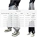 Boys Joggers Kids Wide Leg Loose Sweatpants Elastic Waist Letter Print Sweat Pant Fashion Athletic Trouser with Pockets