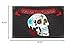 UNK 3'x5' Dia de Los Muretos Day of The Dead Sugar Skull Flag Mexico Mexican Catholic