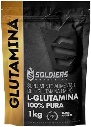 L-Glutamina 1kg - 100% Pura Importada - Soldiers Nutrition