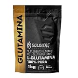 L-Glutamina 1kg - 100% Pura Importada - Soldiers Nutrition