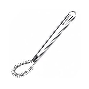 Kaycrown Edelstahl Milchaufschäumer Mini-Schneebesen