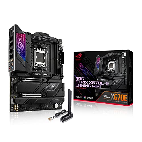 ASUS ROG Strix X670E-E Gaming WiFi AMD Ryzen AM5 ATX motherboard