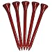 Pride Golf Tee - 2-3/4 inch Deluxe Tee - 100 Count (Red)
