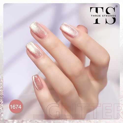 Image of THR3E STROKES Gel Nail Polish Set Gel Polish Orange Hot Pink Blue Yellow Green Purple Vibrant Spring Summer Gel Polish 7ML (UV /LED LIGHT REQUIRED) (MILKYWAY76, 7.5ML)