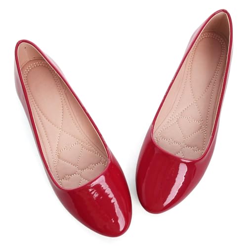 Image of SAILING LU Casual Shoes for Women Dressy Ballet Flats | Comfort Fit, Work Shoes,Casual for Women, Slip-Ons Loafers