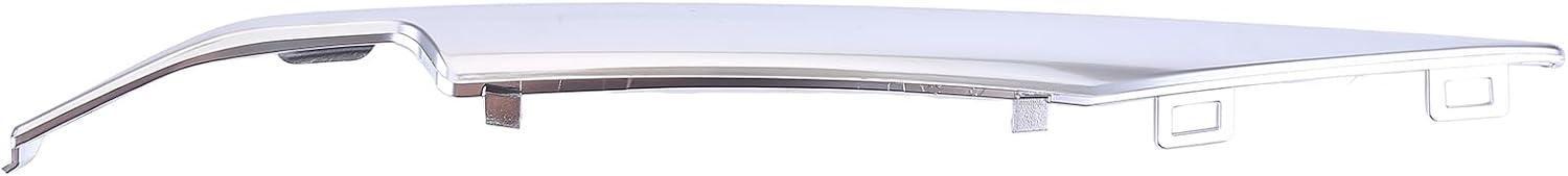 22968428 GM1046111 Bumper Face Bar Trims Molding Step Pads Compatible for Cadillac for Escalade for Escalade ESV Base/Platinum 2015-2020, Front Driver Side Chrome Bumper Cover Molding