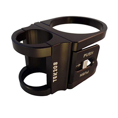 Tek208 Quick Release Fire Extinguisher Roll Bar Mount (Black, 1.75