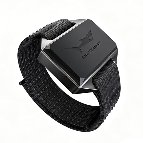 Shark Deterrent Magnetic Band Diving Gear Waterproof Adults, Braided Webbing Bracelet 100M Snorkeling Surfing Swimming Freediving Scuba Ocean Beach Accessories Men Women Open Water Spearfishing