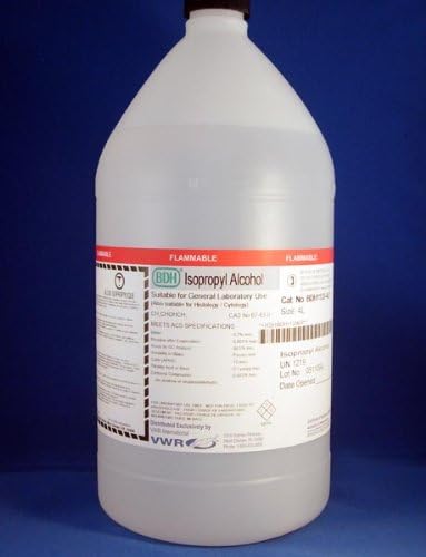 2-Propanol, ACS Grade, 99.5%, 4 L [ 1 Ea.]