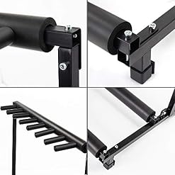 Display4top portant pour 7 Guitares par – Support pour guitare portable noir. Rembourrage pour guitare classique… - Les Beatles, Paul McCartney, John Lennon, RIngo Starr, George Harrison Display4top portant pour 7 Guitares par - Support pour guitare portable noir. Rembourrage pour guitare classique… – Image 6
