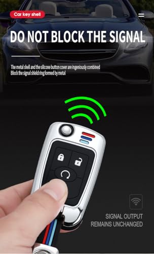 Boîtier de clé Buick Excelle protection antichoc pour télécommande 4 5 boutons 2015 - 4