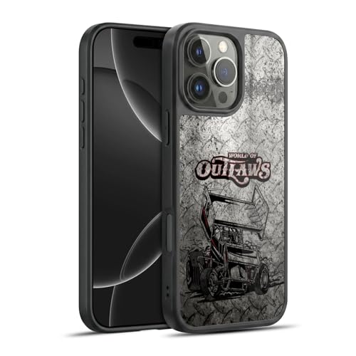 Coque en Gel iPhone 16 Pro Max World of Outlaws style Ouest sauvage résistant