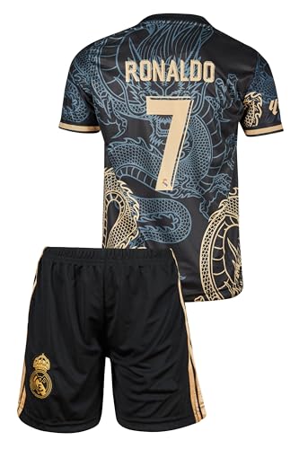 Personalisiertes Madrid Fußball Trikot Set - Mit Name & Nummer, Für Herren & Kinder