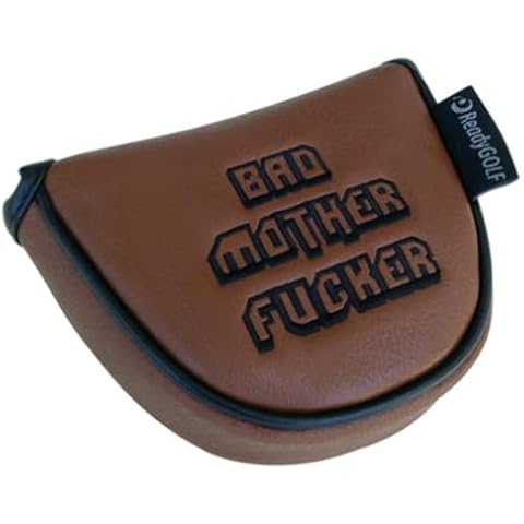 Bad Mother Fucker Embroidered Putter Cover by ReadyGOLF - Mallet Cover