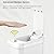 EKO Automatic Bathroom Trash Can with Lid, 2.6 Gallon Slim Touchless Garbage Can, Waterproof Motion Sensor Trash Bin for Bathroom, Office, Kitchen, White
