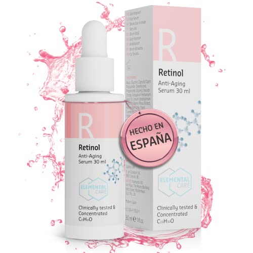 Elemental Care Serum Retinol puro para la cara 30ml, Serum...