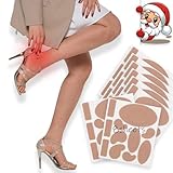 Moleskin for Blisters Feet, Adhesive Moleskin Padding, Moleskin Pads for Shoes, Toes, Heel | Blister Prevention and Reduce Friction - 8 Sheets (88 Pieces Total)