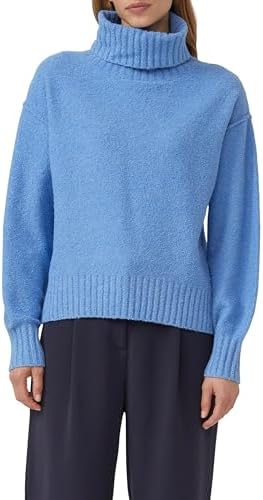 s.Oliver Kuscheliger Strickpullover mit breitem Rollkragen